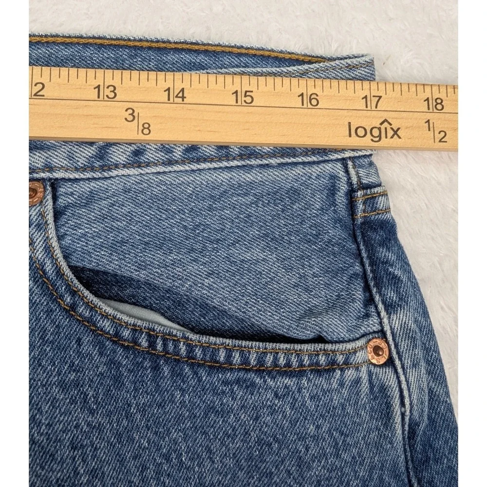 VTG Levi's 501 Jeans Men's 36x32(34x31) Blue Light Wash Button-Fly Denim Y2K